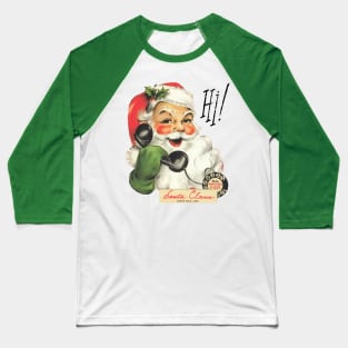 Santa has your number—you naughty person Baseball T-Shirt